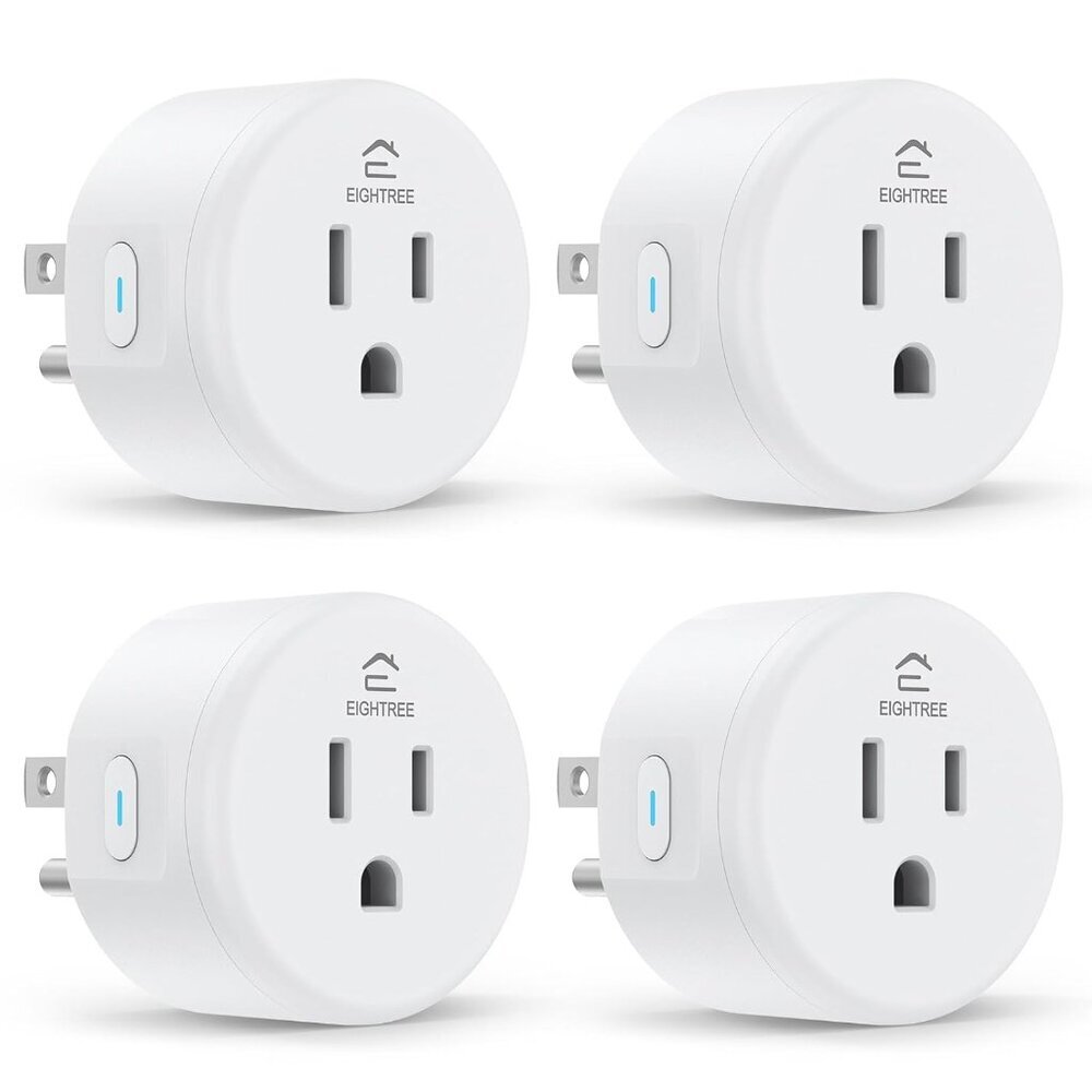 Smart Plug, Smart Home WiFi Outlet Works with Alexa & Google Home, Smart Socket